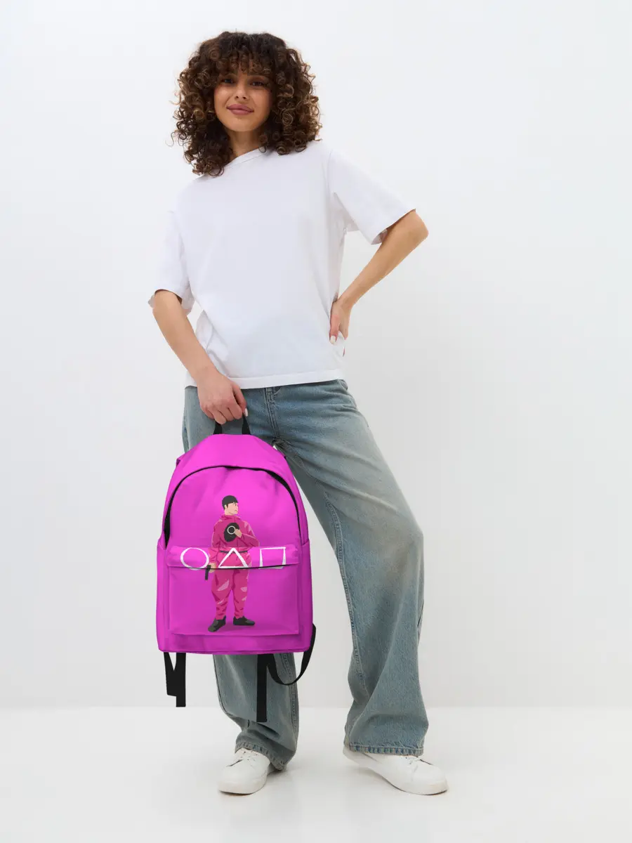 Рюкзак джинсовый / Круги в деле