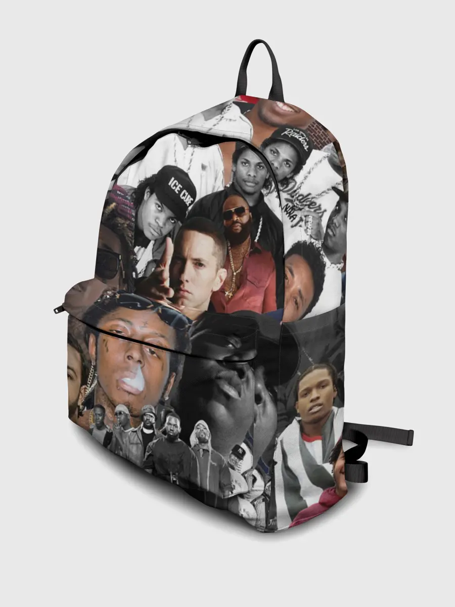 Рюкзак джинсовый / Рэп-Коллаж