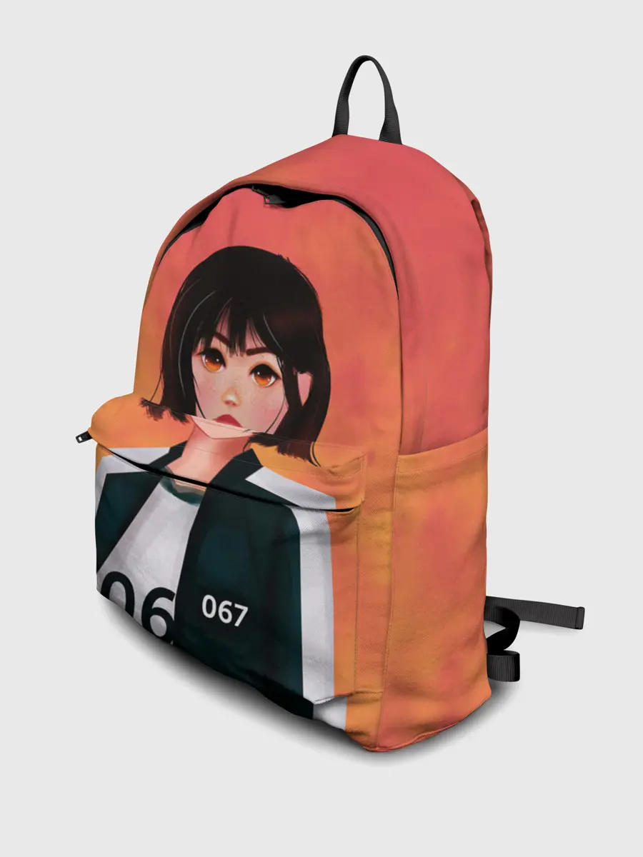 Рюкзак джинсовый / Красавица 067