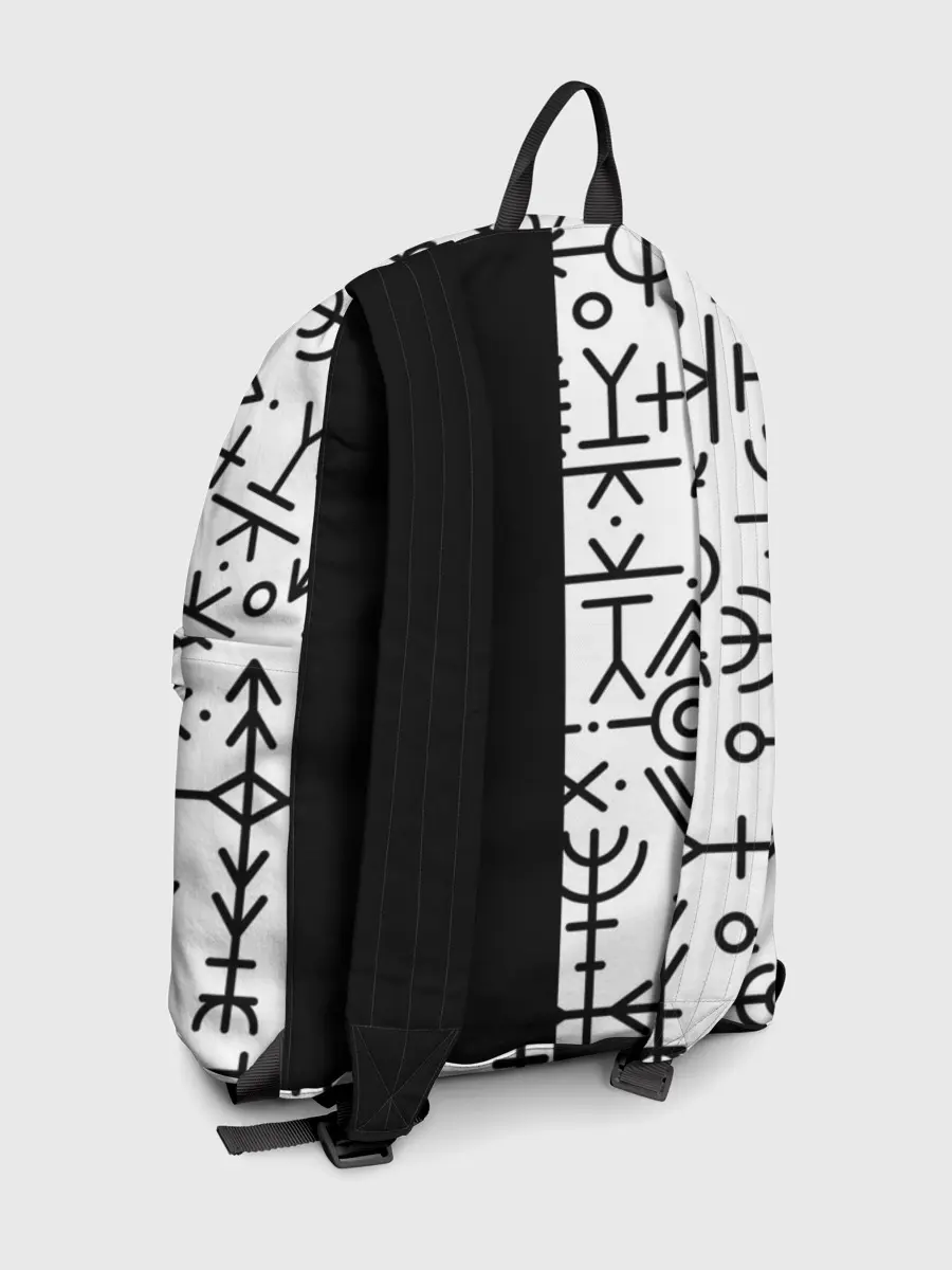 Рюкзак джинсовый / ПАТТЕРН РУНЫ | RUNES