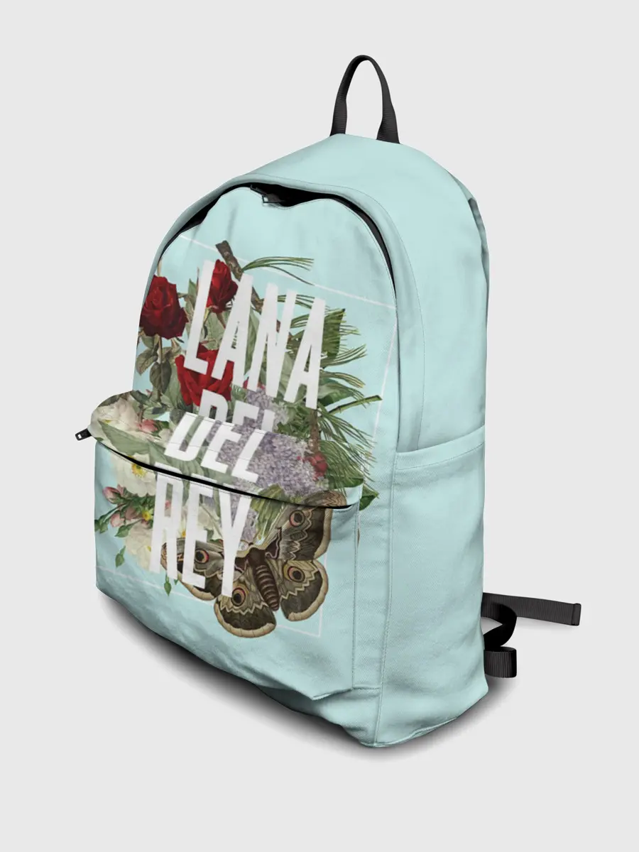 Рюкзак джинсовый / Цветочная Лана