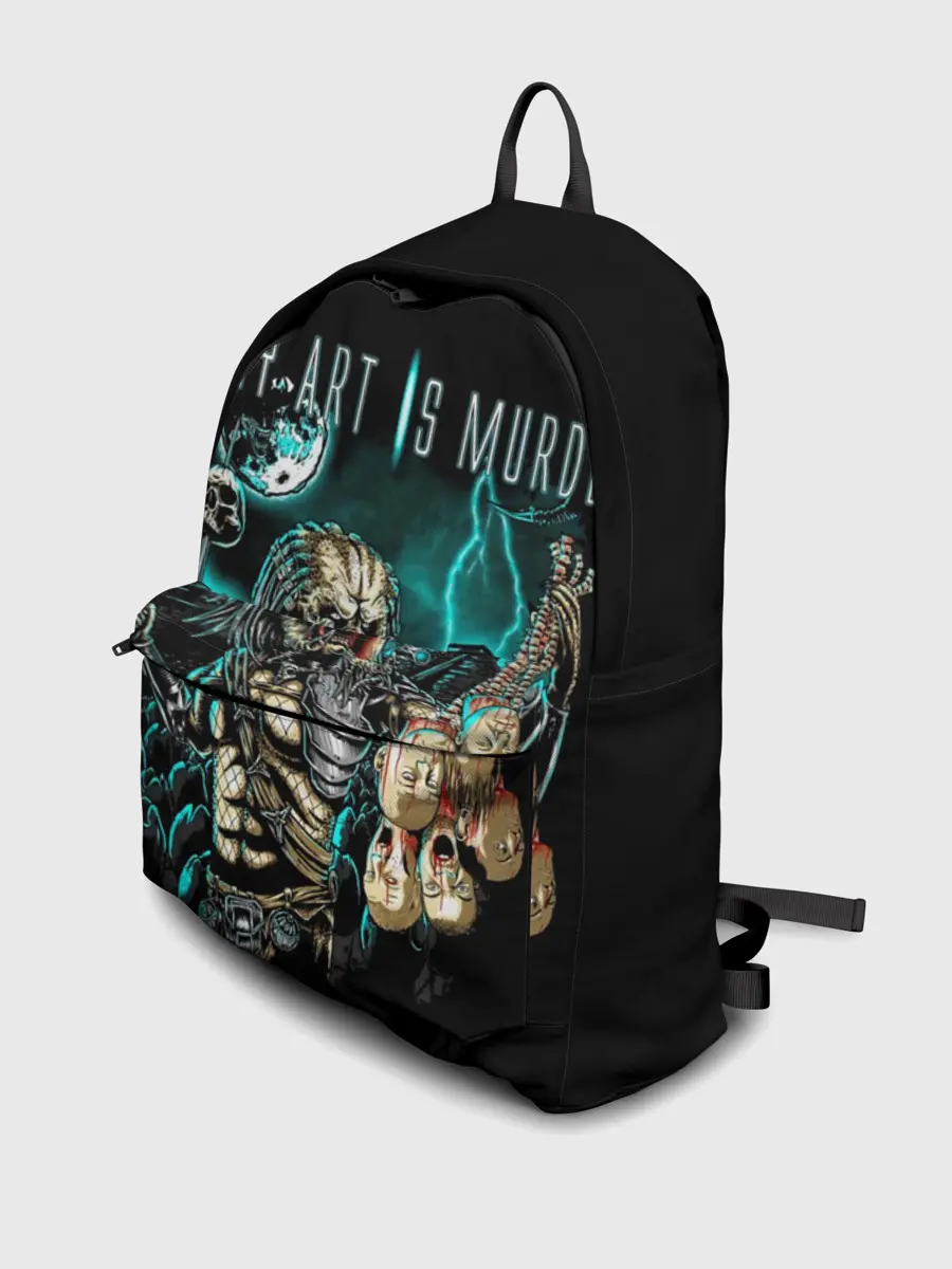 Рюкзак джинсовый / Thy Art Is Murder - Human Target