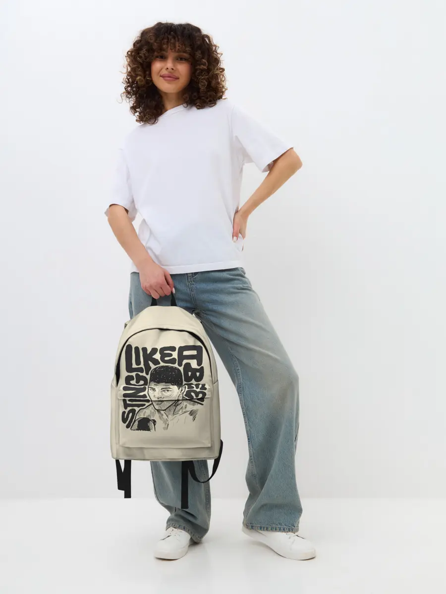 Рюкзак джинсовый / Будь как Али