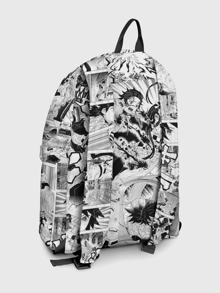 Рюкзак джинсовый / Клинок, рассекающий демонов, МАНГА