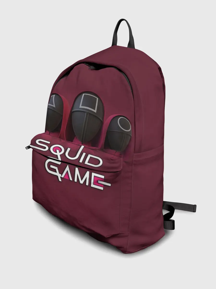 Рюкзак джинсовый / ИГРА В КАЛЬМАРА ТРИО | SQUID GAME TRIO