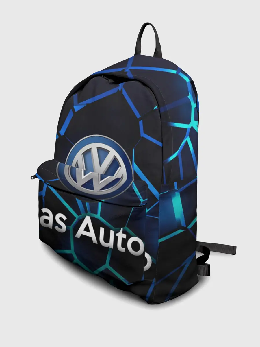 Рюкзак джинсовый / Volkswagen слоган Das Auto