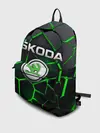 Рюкзак джинсовый / Skoda 3D плиты с подсветкой