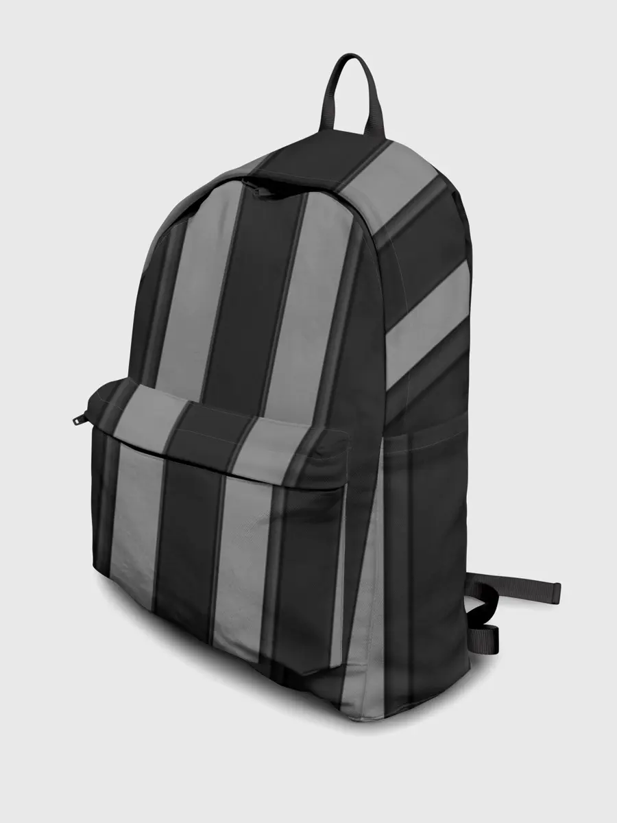 Рюкзак джинсовый / ретро полосы