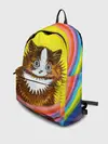 Рюкзак джинсовый / Радужный кот Луиса Уэйна