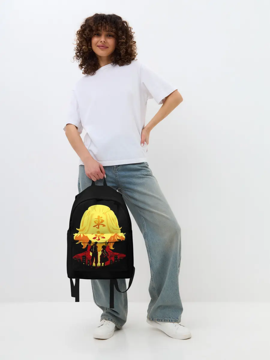 Рюкзак джинсовый / Токийские мстители: Майки и Дракен