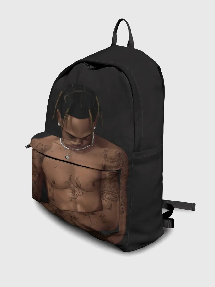 Рюкзак джинсовый / Крутой Тревис