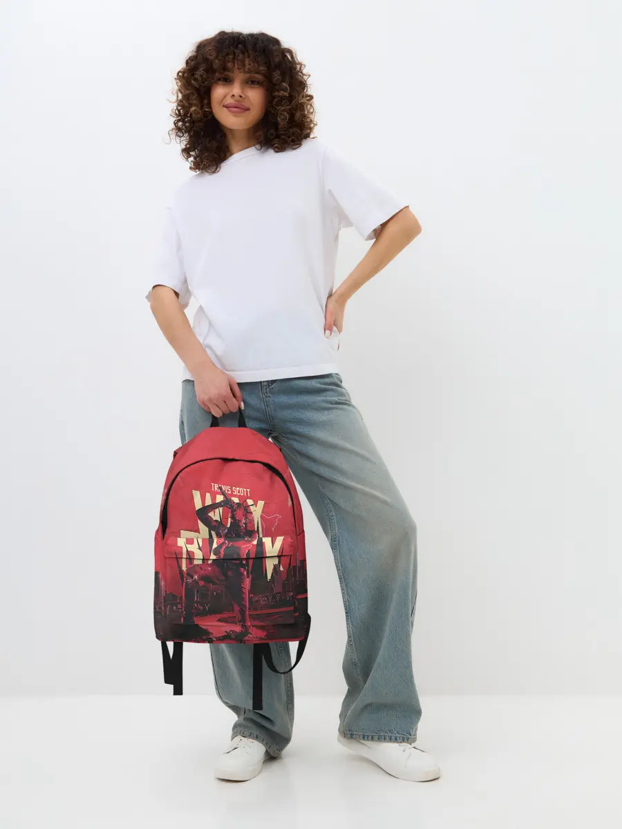 Рюкзак джинсовый / Тревис на концерте