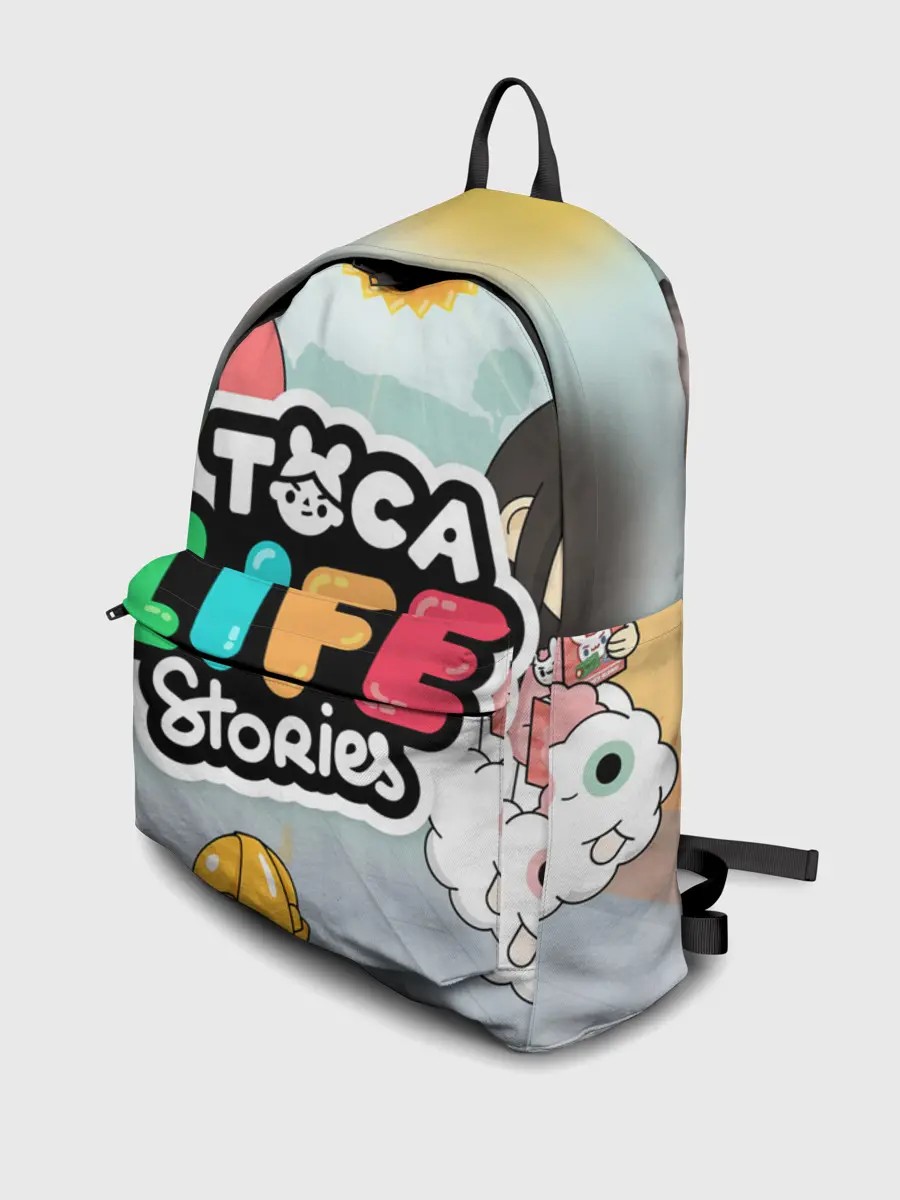 Рюкзак джинсовый / TOCA BOCA STORIES, ТВОЯ ИСТОРИЯ