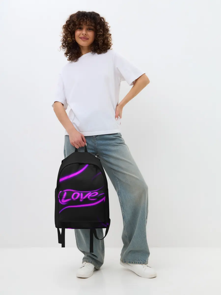 Рюкзак джинсовый / Dark love