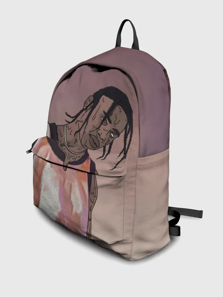 Рюкзак джинсовый / Потёкший Тревис