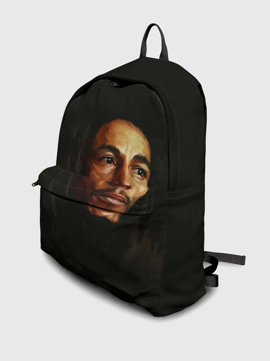 Рюкзак джинсовый / Bob Marley Art