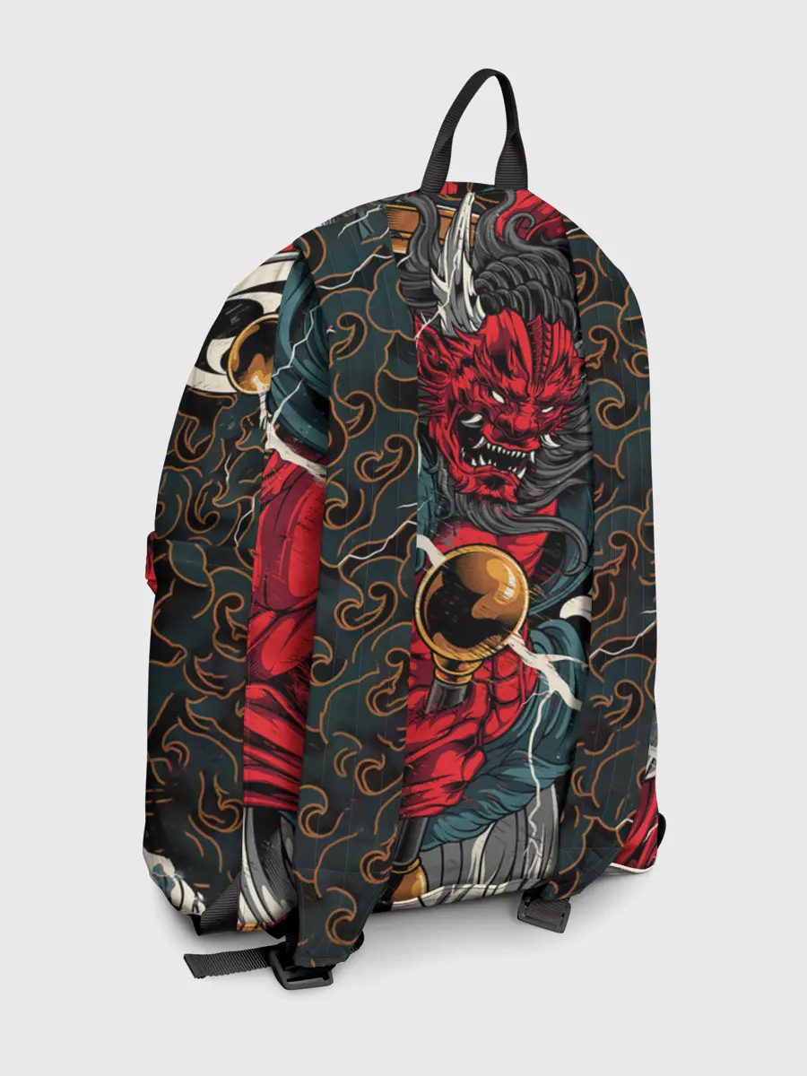 Рюкзак джинсовый / БОГ ГРОМА РАЙДЗИН