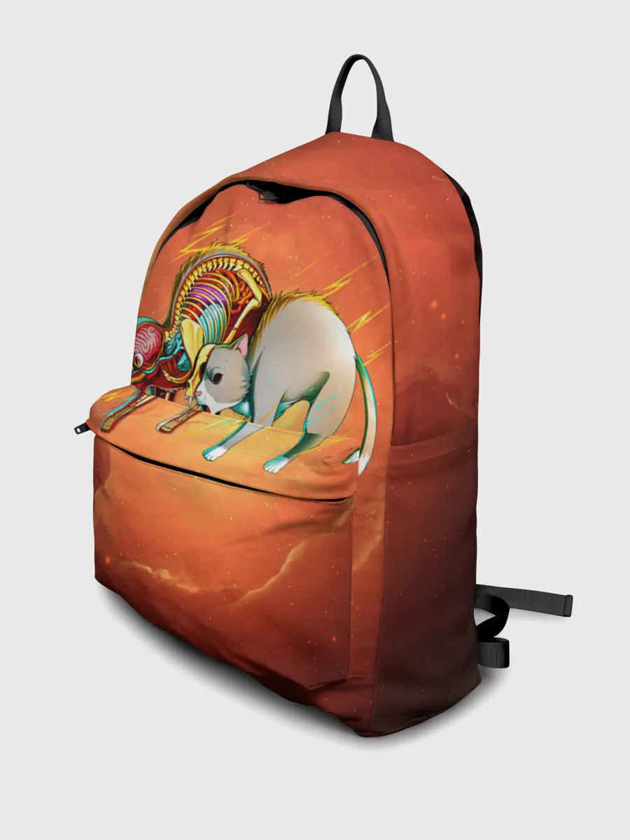 Рюкзак джинсовый / Cat 50/50