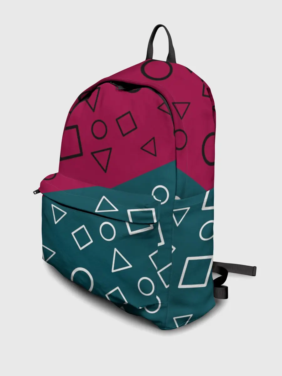 Рюкзак джинсовый / Игра в кальмара