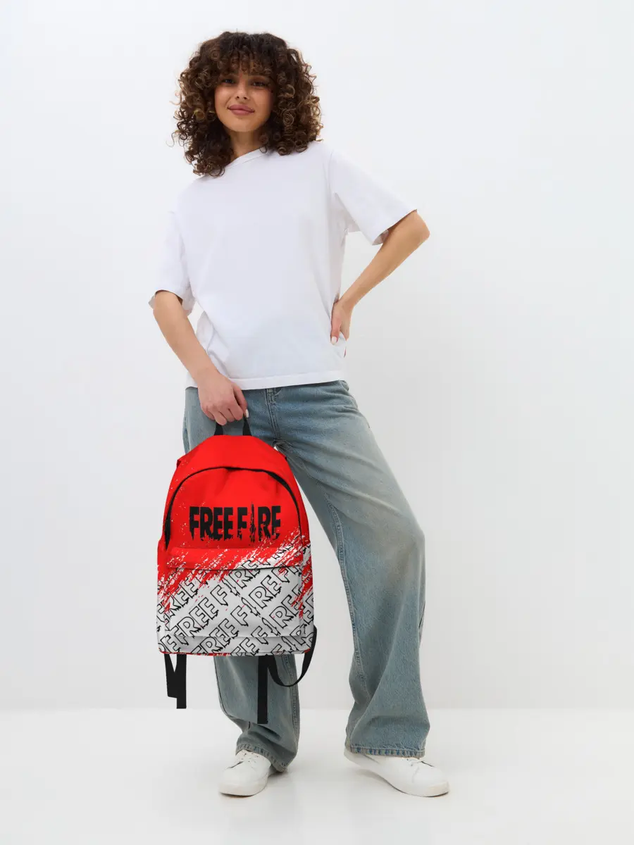 Рюкзак джинсовый / фри фаер | День Booyah,