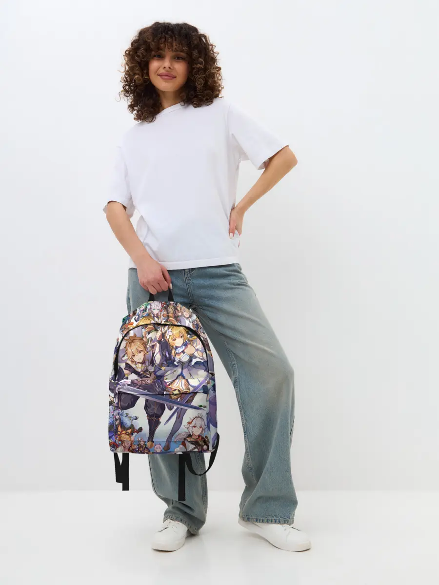 Рюкзак джинсовый / GENSHIN IMPACT ПЕРСОНАЖИ