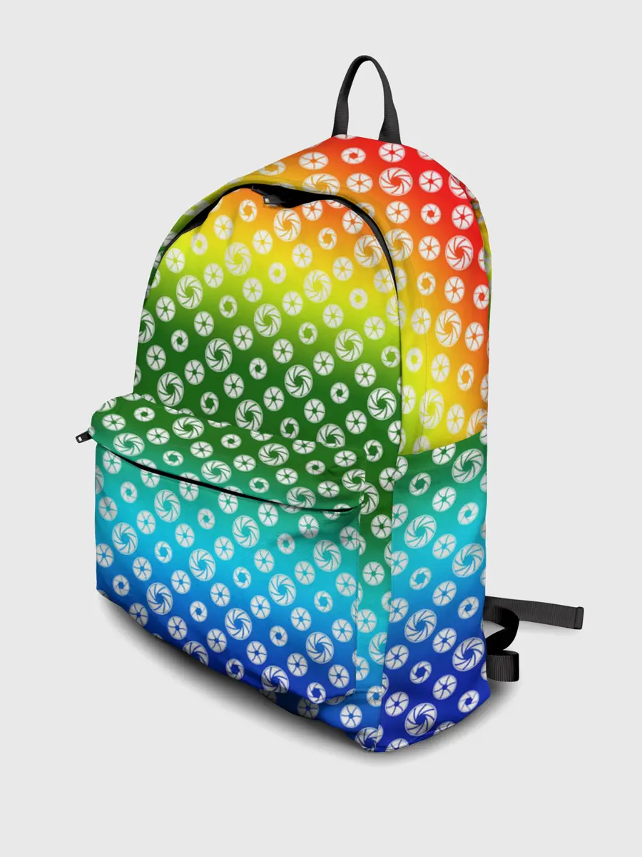Рюкзак джинсовый / Для фотографов. RGB. Диафрагма.