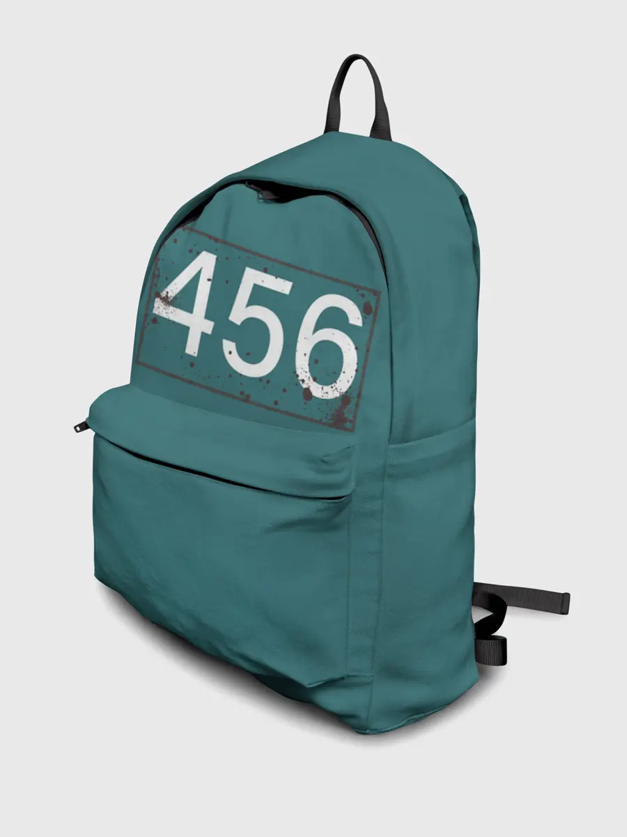 Рюкзак джинсовый / Игрок в кальмара 456.