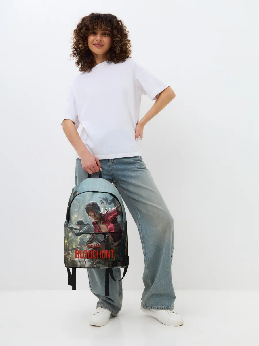 Рюкзак джинсовый / Vampire: The Masquerade - Bloodhunt