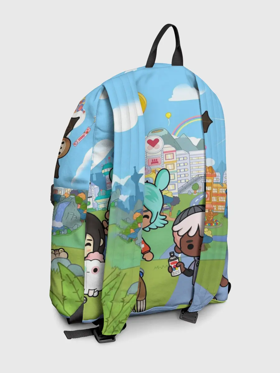 Рюкзак джинсовый / Toca Boca | Тока бока Рита, Зик, Нари, Леон