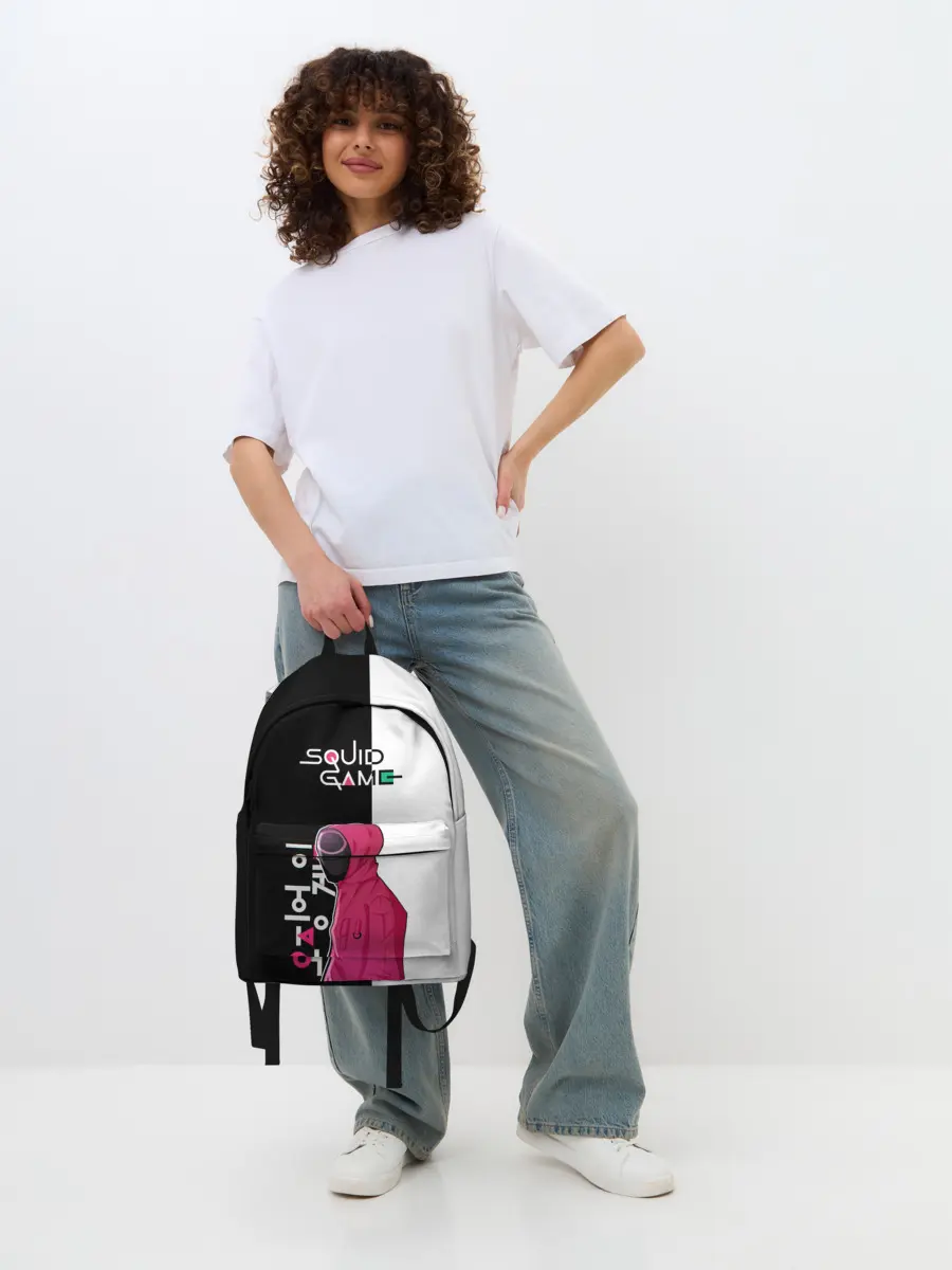 Рюкзак джинсовый / Игра в кальмара | SG