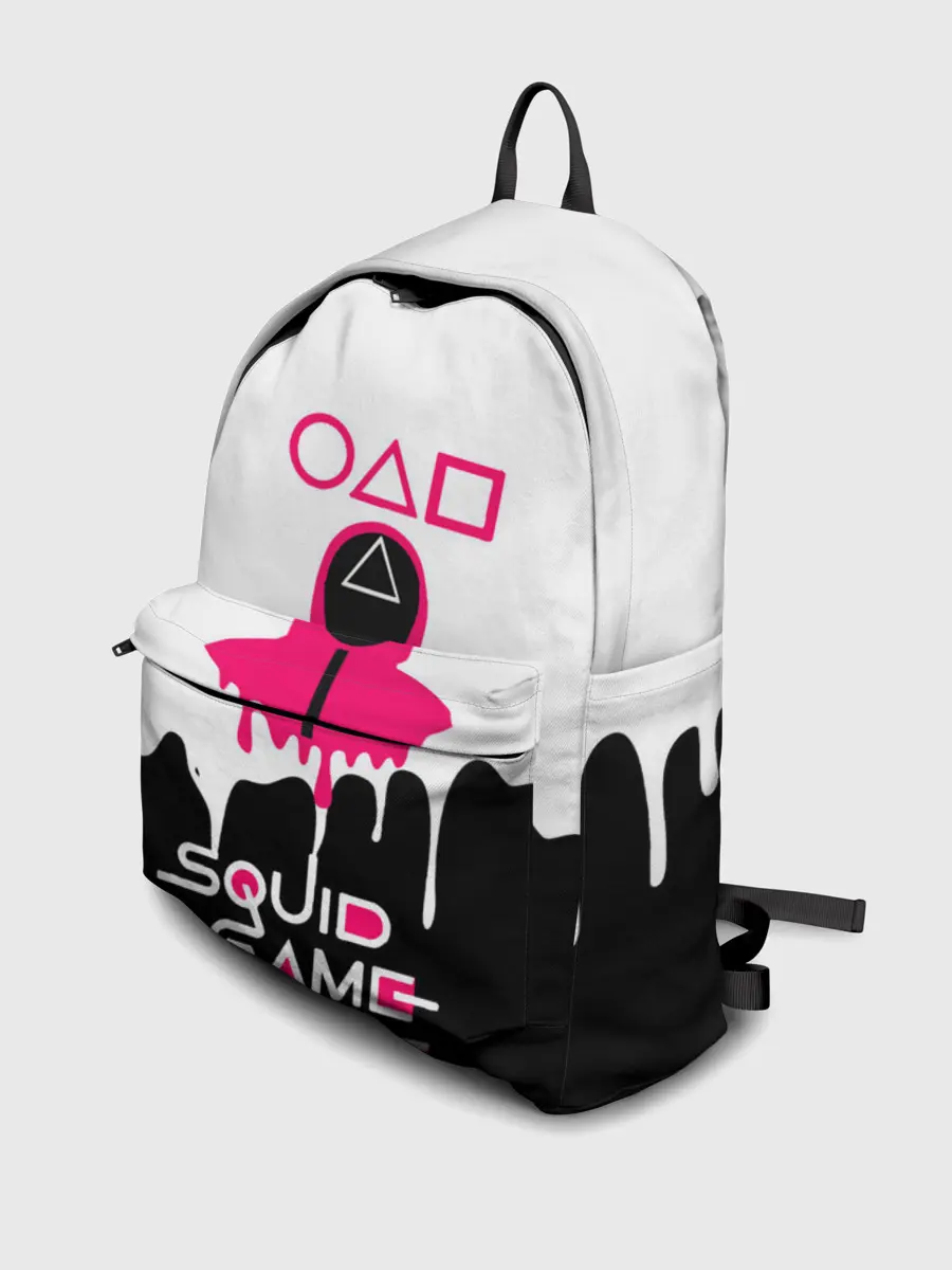 Рюкзак джинсовый / Игра в кальмара