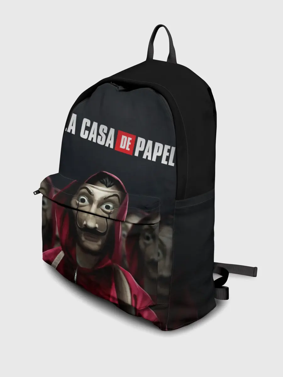 Рюкзак джинсовый / Бумажный дом, La Casa de Papel