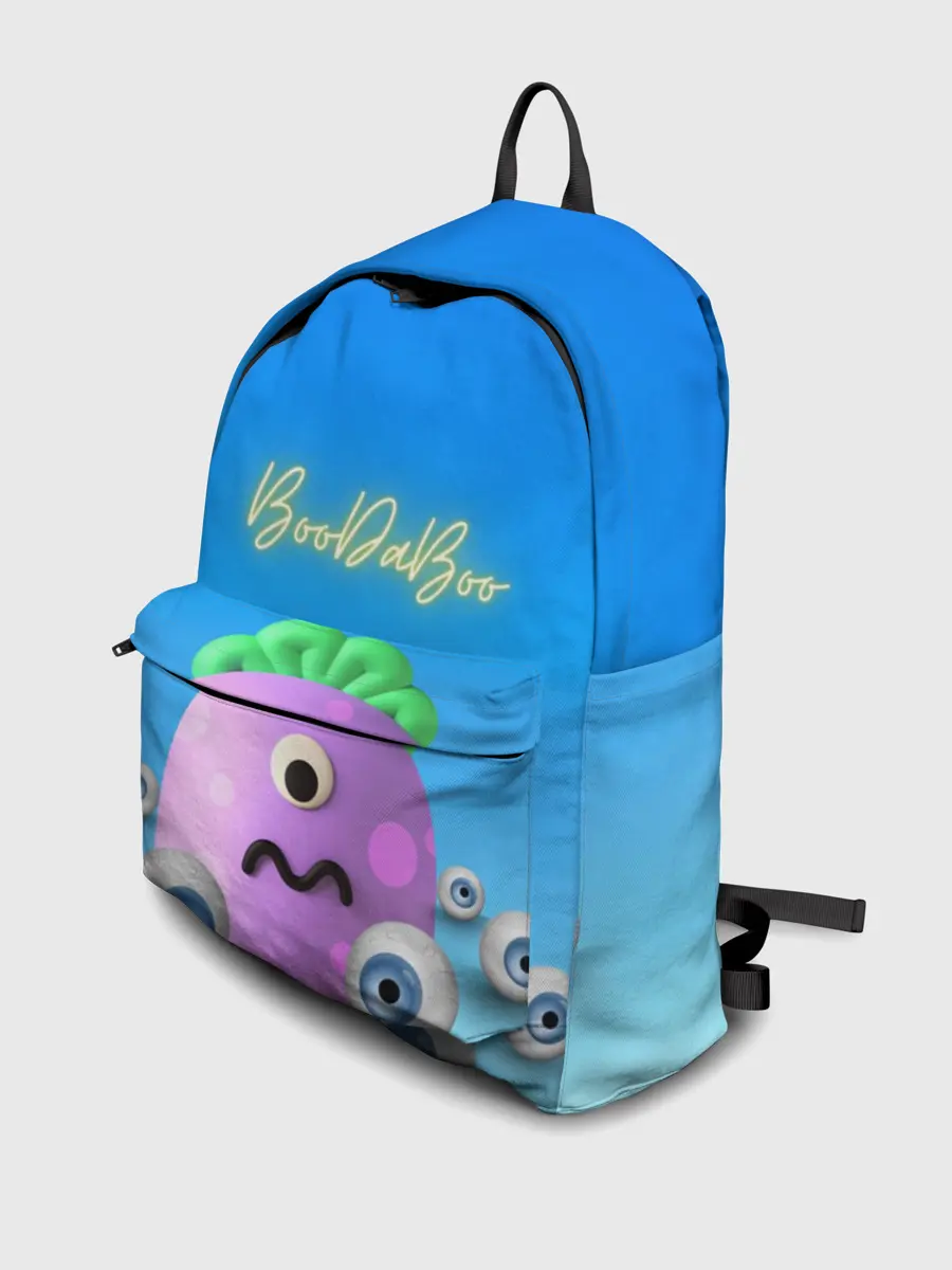 Рюкзак джинсовый / Монстр буДАбу