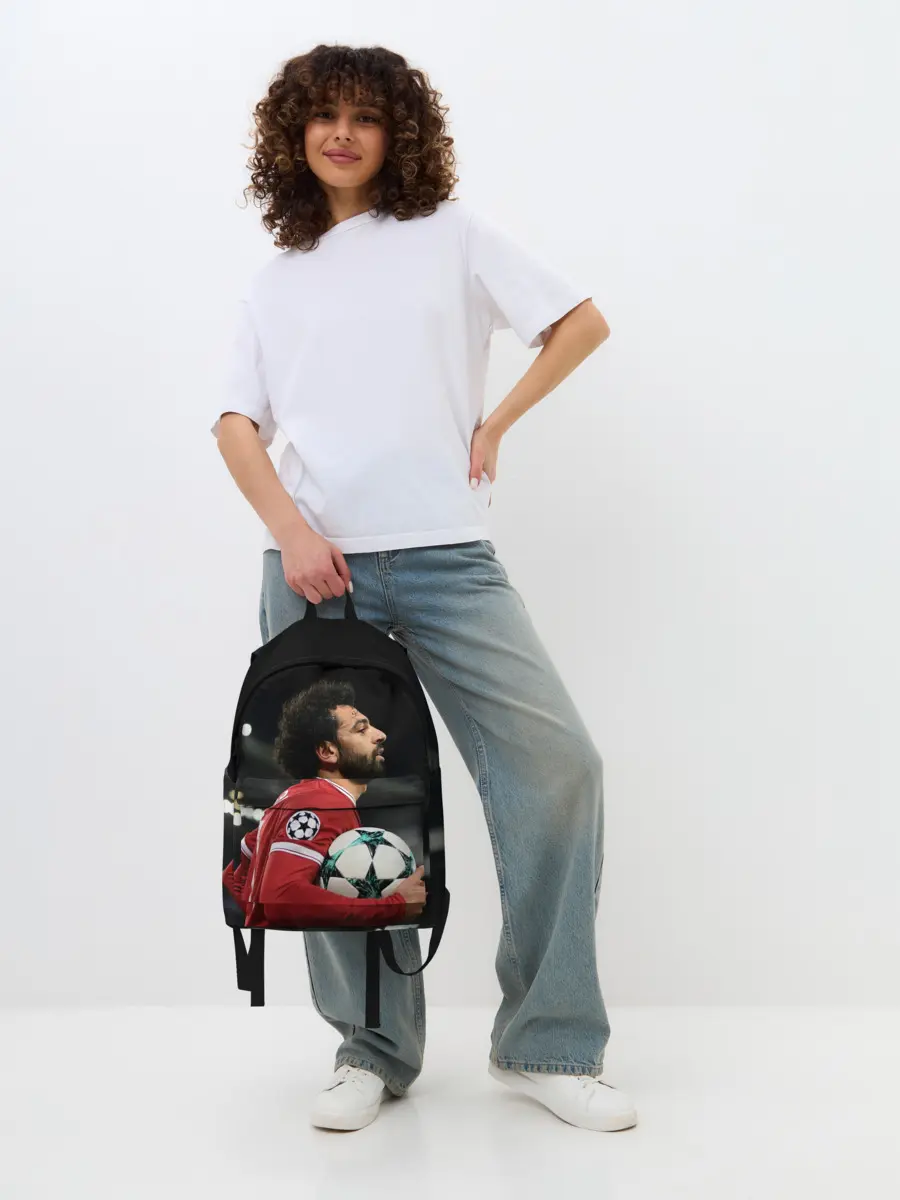 Рюкзак джинсовый / Мохаммед Салах, Salah