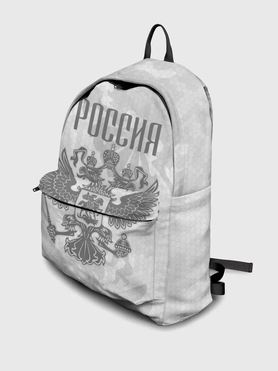 Рюкзак джинсовый / Герб России