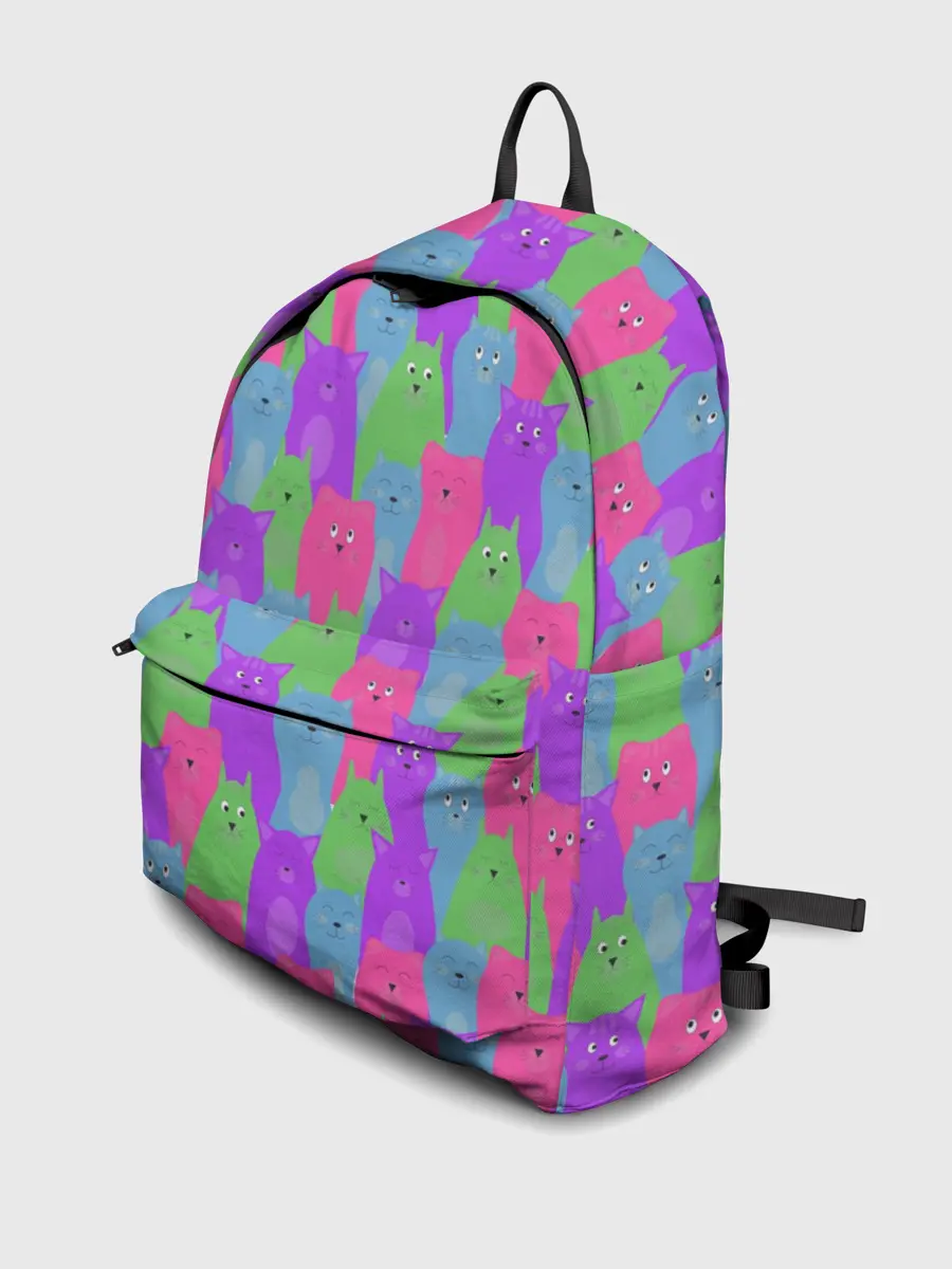 Рюкзак джинсовый / BRIGHT CATS