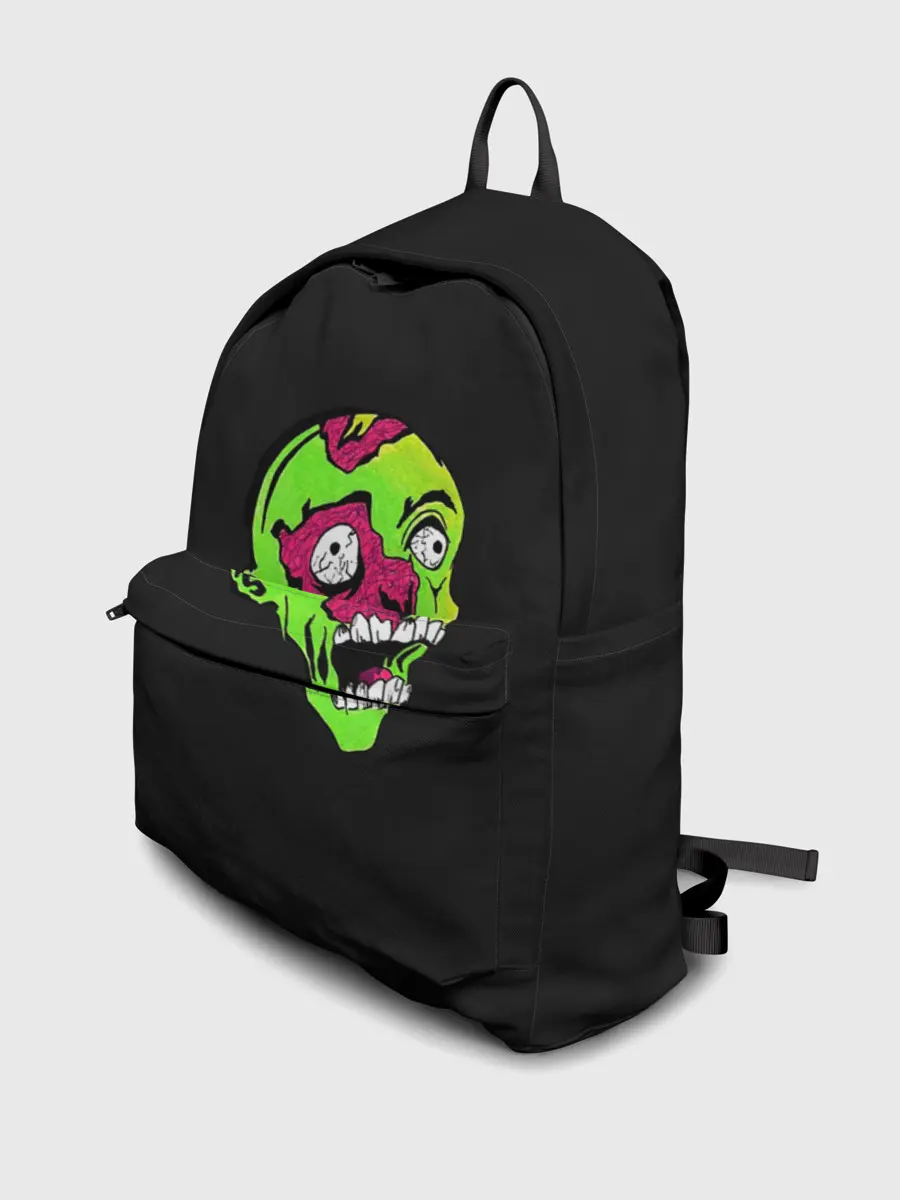 Рюкзак джинсовый / Undead. Cartoon Style
