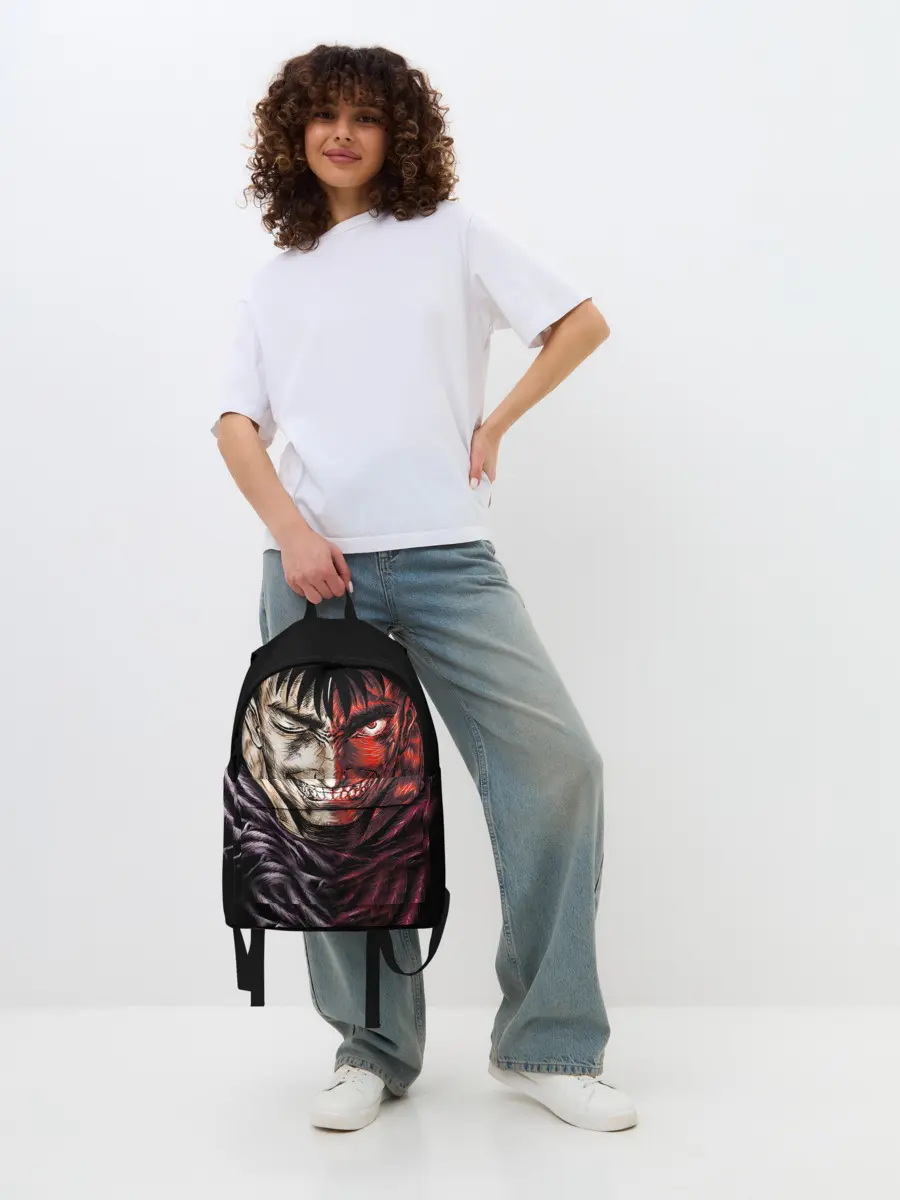 Рюкзак джинсовый / BERSERK | БЕРСЕРК ЯРОСТЬ