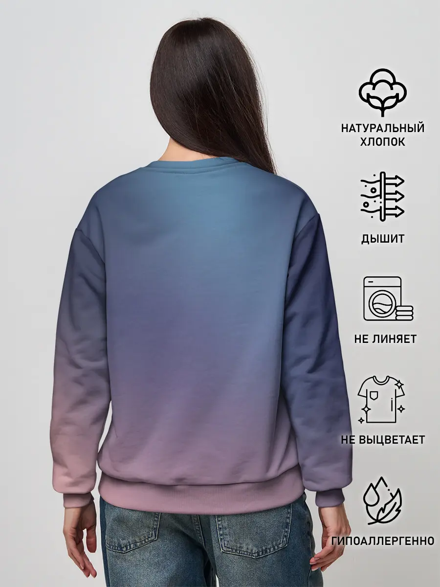 Женский свитшот / ТВОЕ ИМЯ, Две кометы