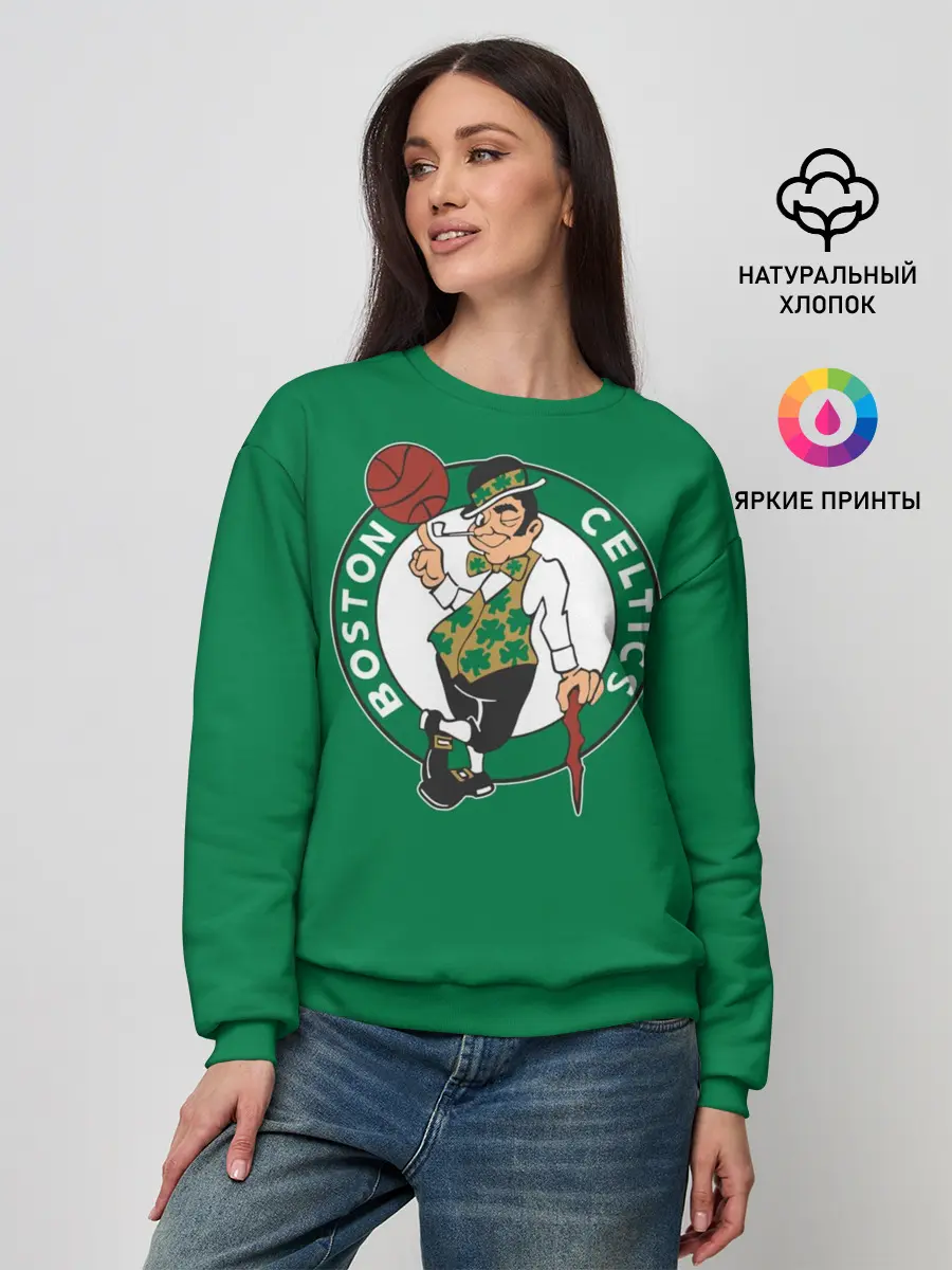 Женский свитшот / Boston Celtics