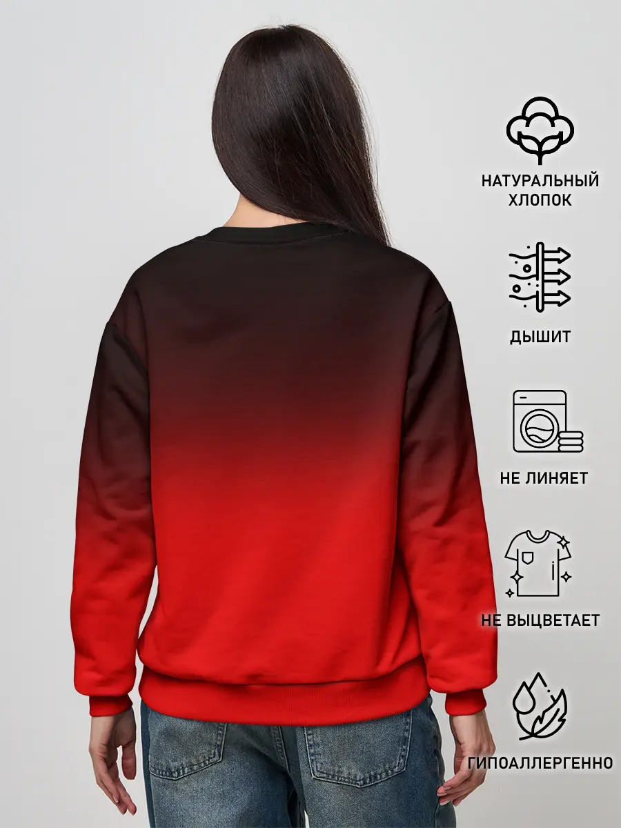 Женский свитшот / Хаски Крот