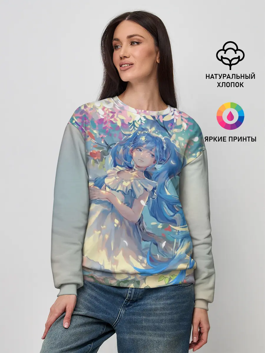 Женский свитшот / Мику