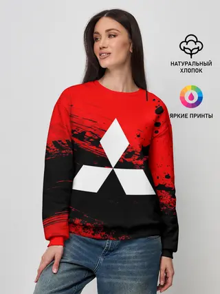 Женский свитшот / Mitsubishi sport