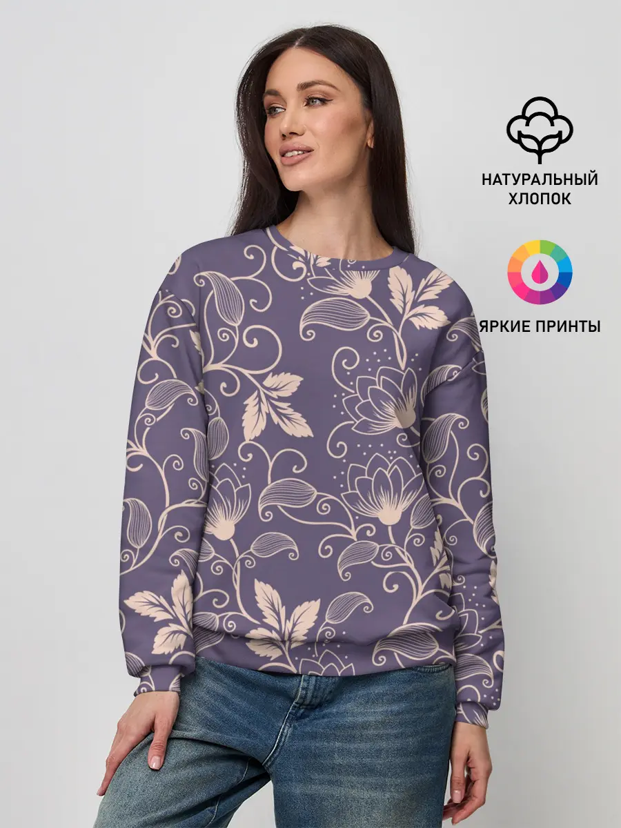 Женский свитшот / Естественный стиль