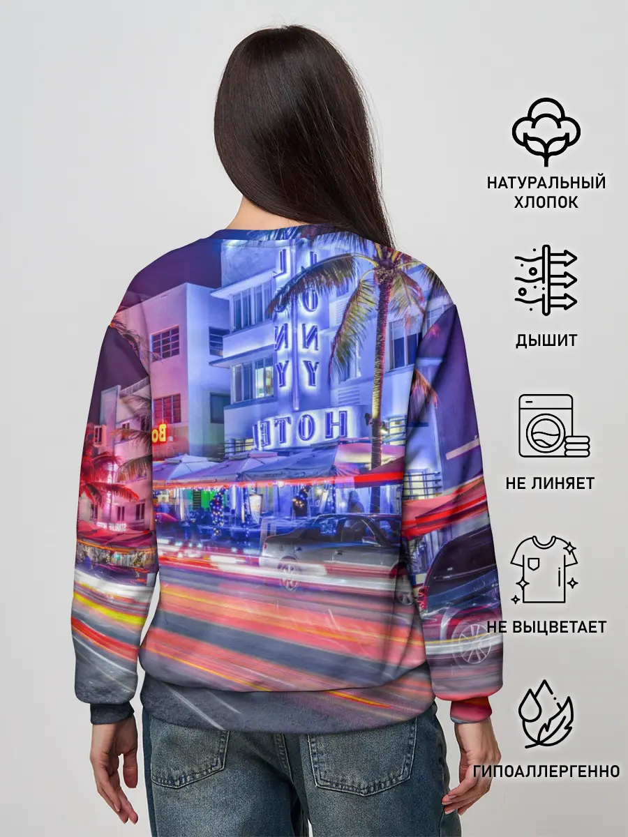 Женский свитшот / Максим в стиле GTA