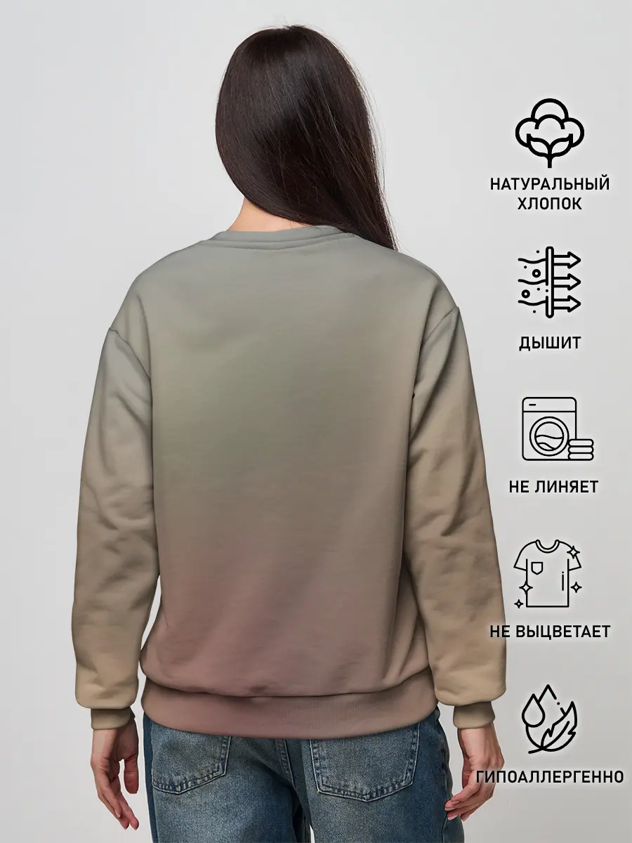 Женский свитшот / Мику Хатсуне. ВОКАЛОИД