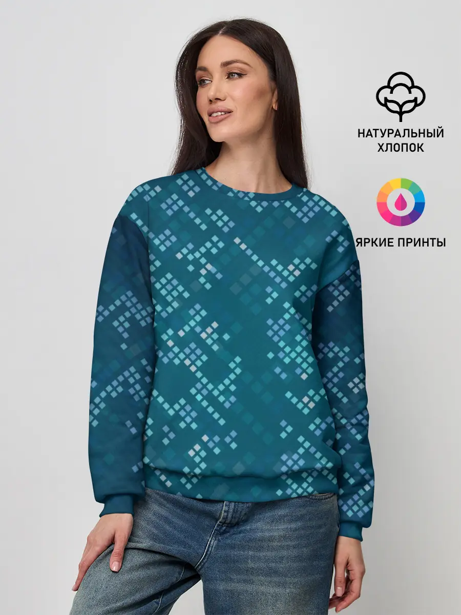 Женский свитшот / Голограмма