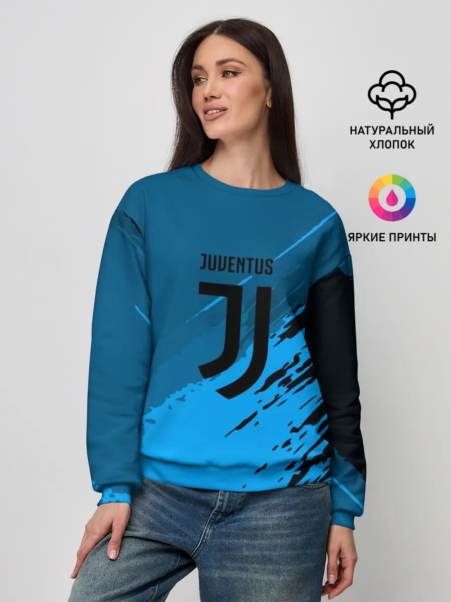 Женский свитшот / FC Juventus abstract style