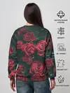 Женский свитшот / Цветы Розы