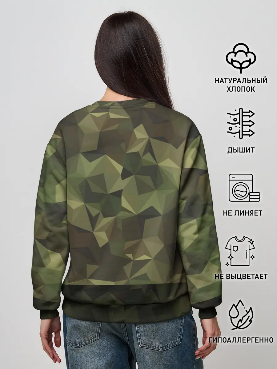 Женский свитшот / Дикий доберман